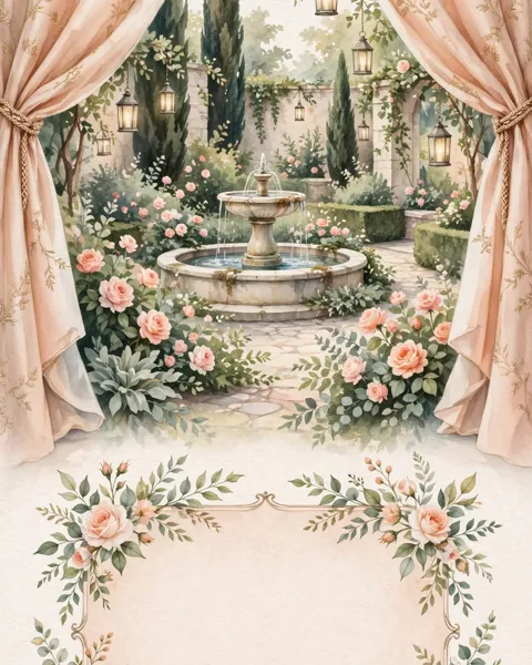 Peach Courtyard