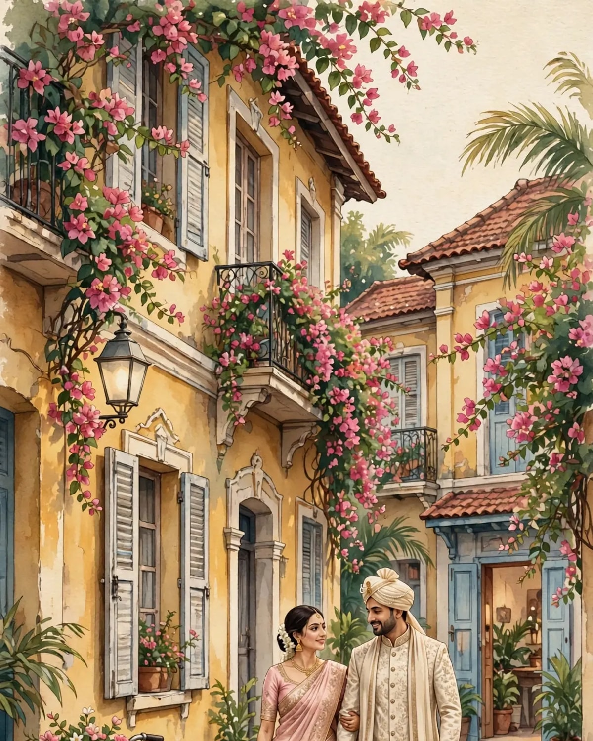 French-Indian Romance Invite App