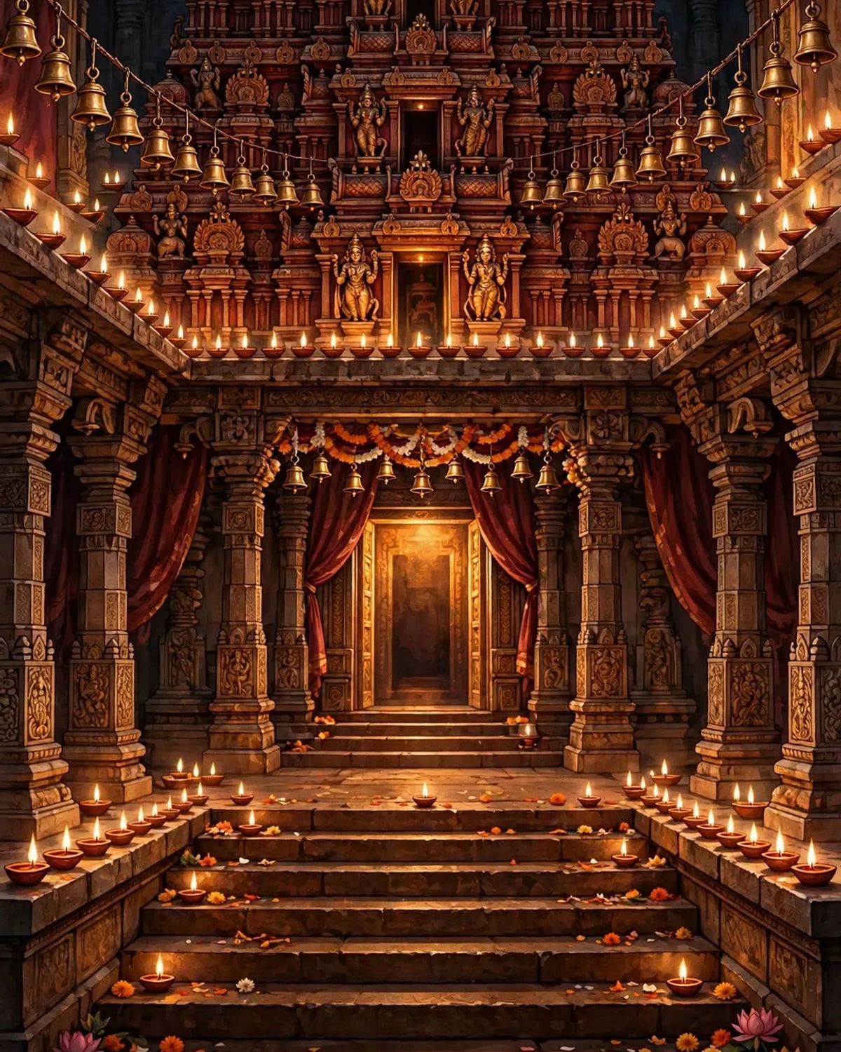 Temple Bells Invite App