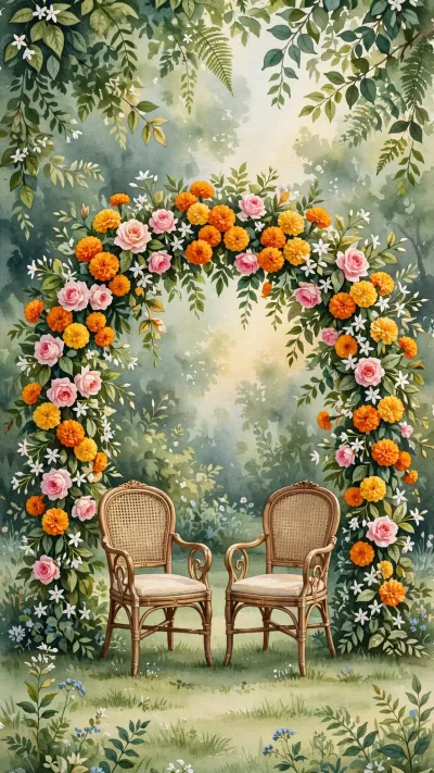 Engagement Arch