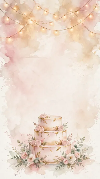 Blush & Gold Birthday